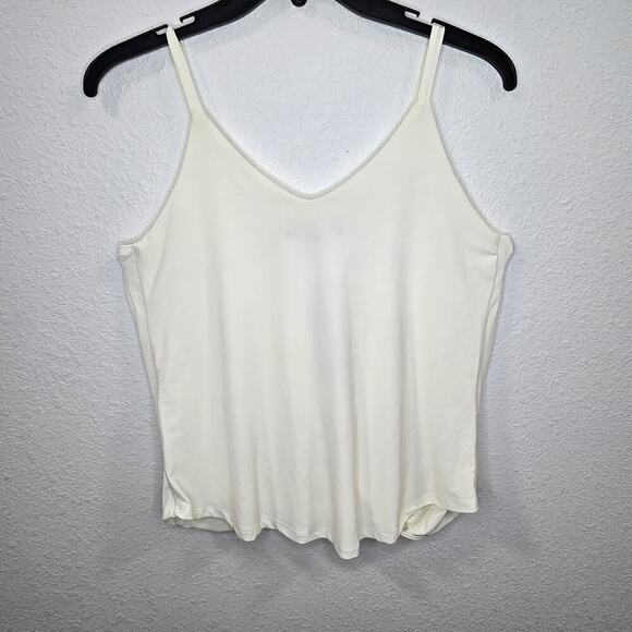 Lulus Womens Loops-y Daisy Ivoro White Tank Top Size M New - Picture 10 of 10